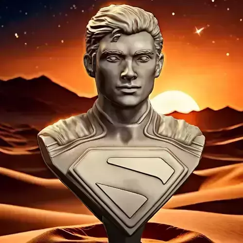 David Packard Corenswet Clark Kent  Superman 2025 3D print model