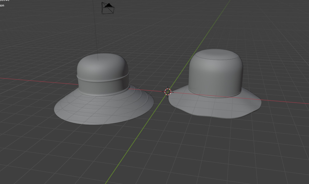 Bucket hat  3D model_4