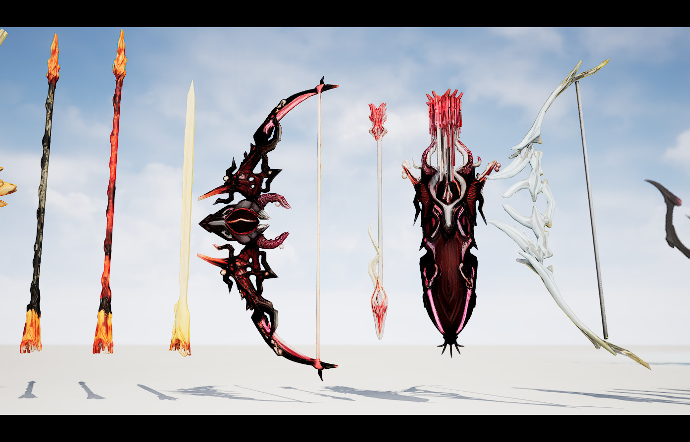 26 Stylized melee weapon assets 3D model_16