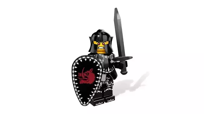 3D print minifigure - 8831-14 Evil Knight