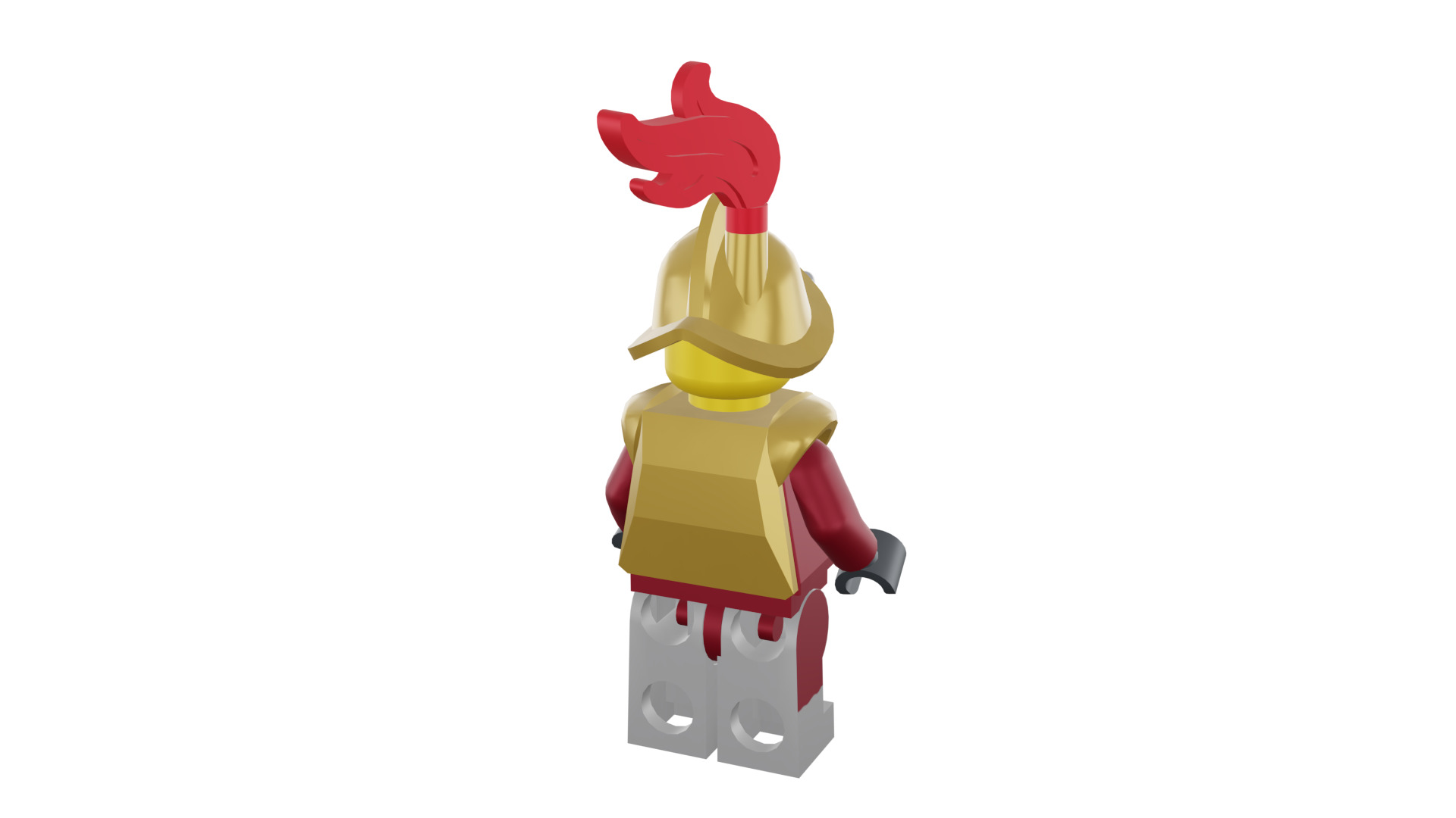 3D print minifigure - 8833-2 Conquistador 3D print model_24