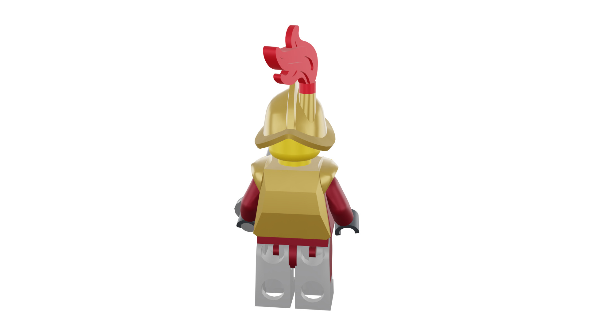 3D print minifigure - 8833-2 Conquistador 3D print model_26