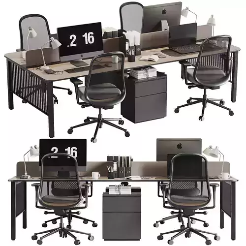 Employee Set Office Furniture 17