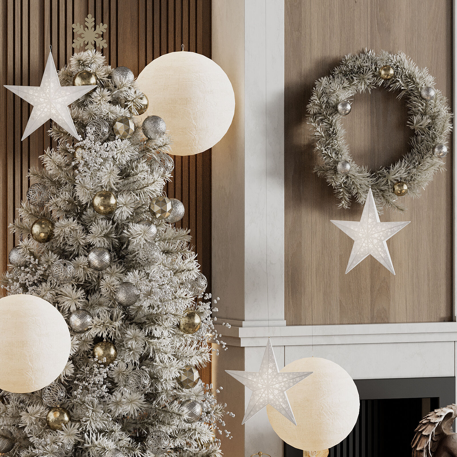 Christmas Decoration 07 3D model_1