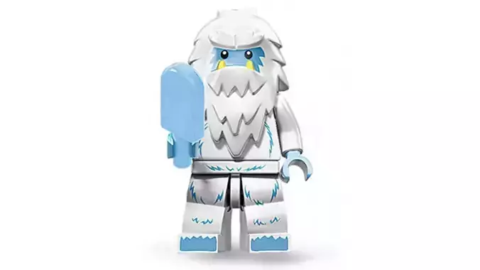 3D print minifigure - 71002-8 Yeti