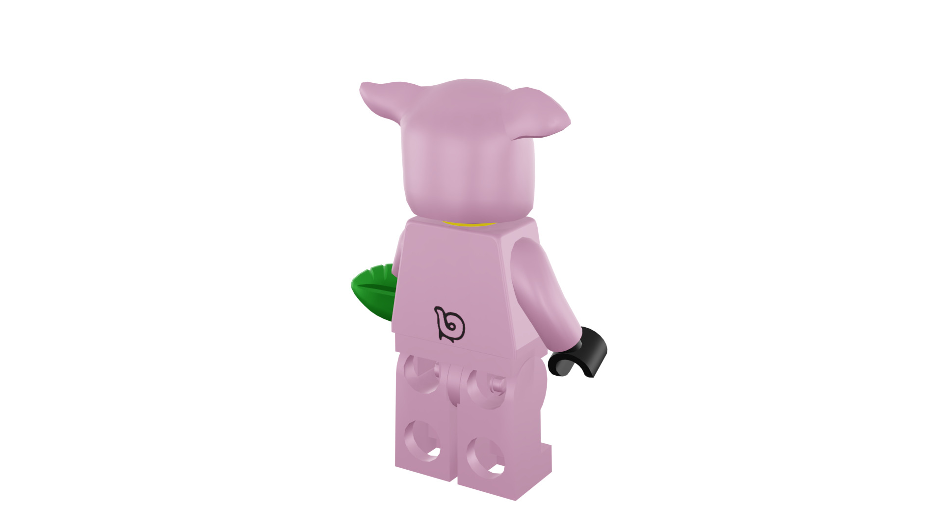 3D print minifigure - 71007-14 Piggy Guy 3D print model_24