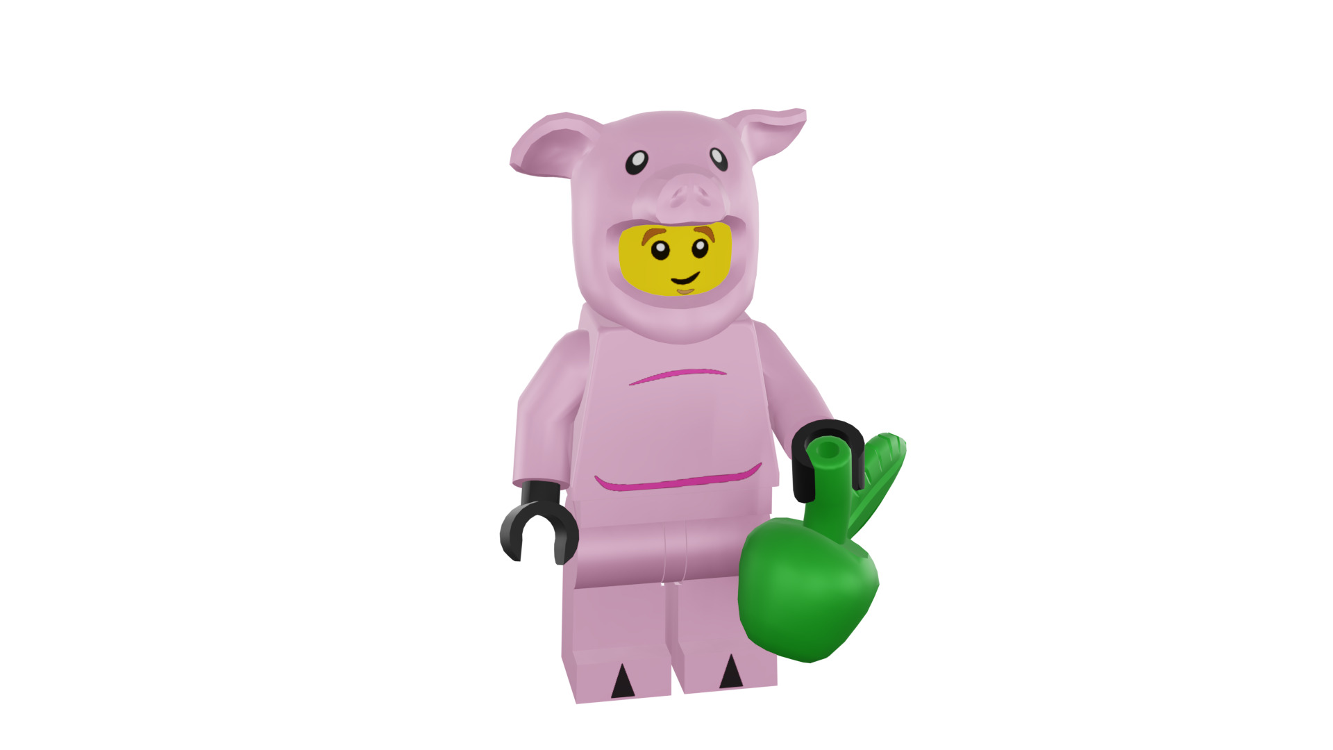 3D print minifigure - 71007-14 Piggy Guy 3D print model_44