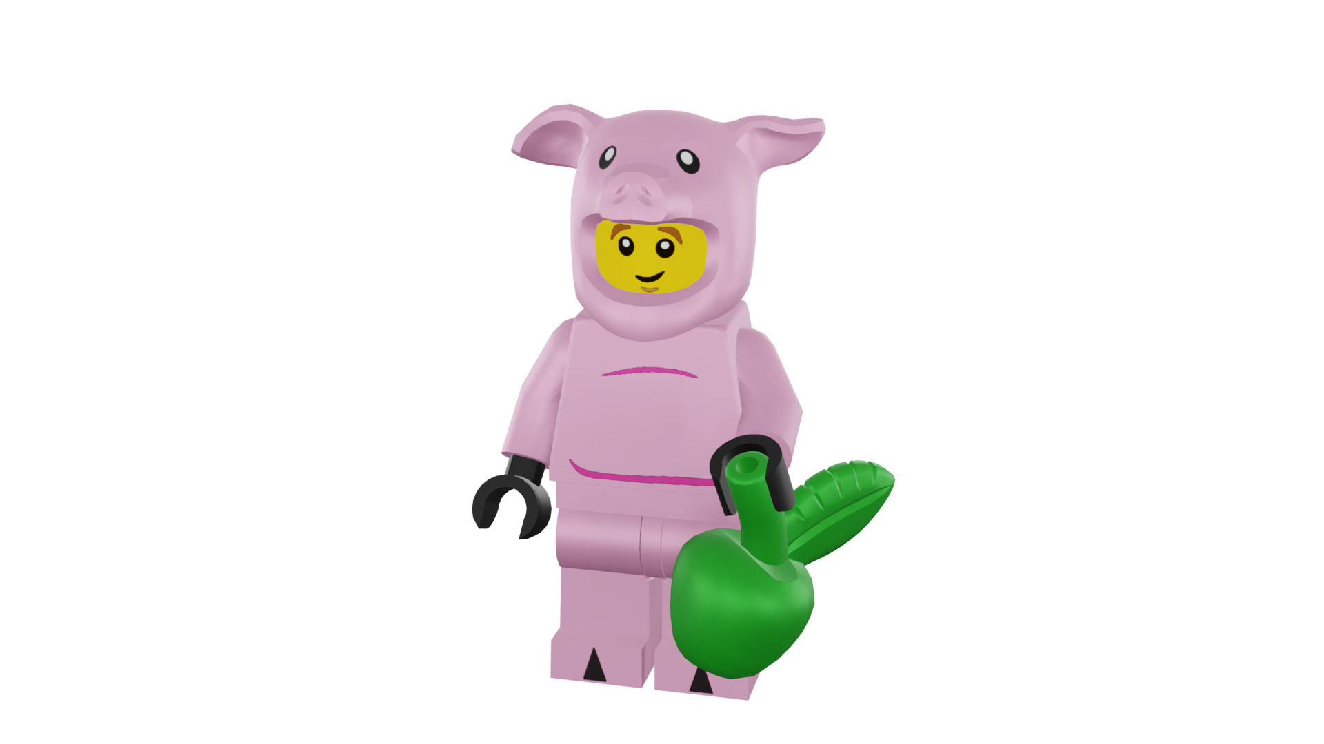 3D print minifigure - 71007-14 Piggy Guy 3D print model_36