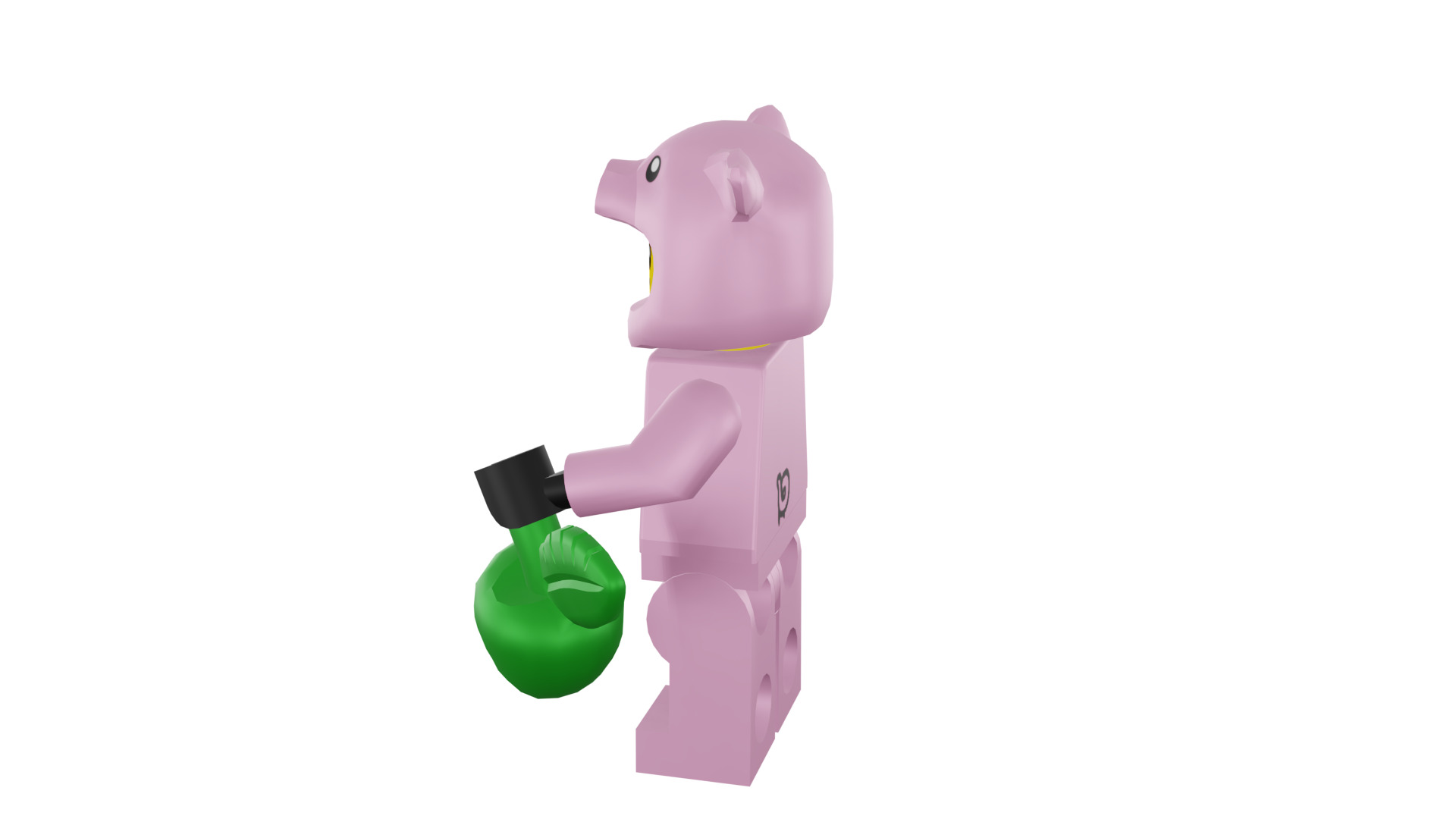 3D print minifigure - 71007-14 Piggy Guy 3D print model_29