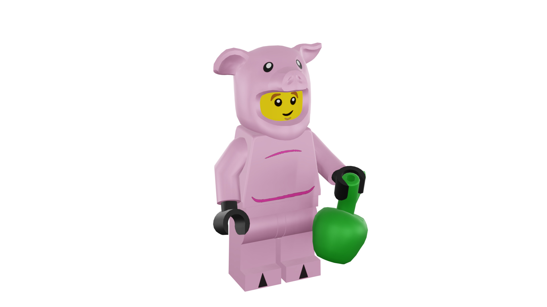 3D print minifigure - 71007-14 Piggy Guy 3D print model_14