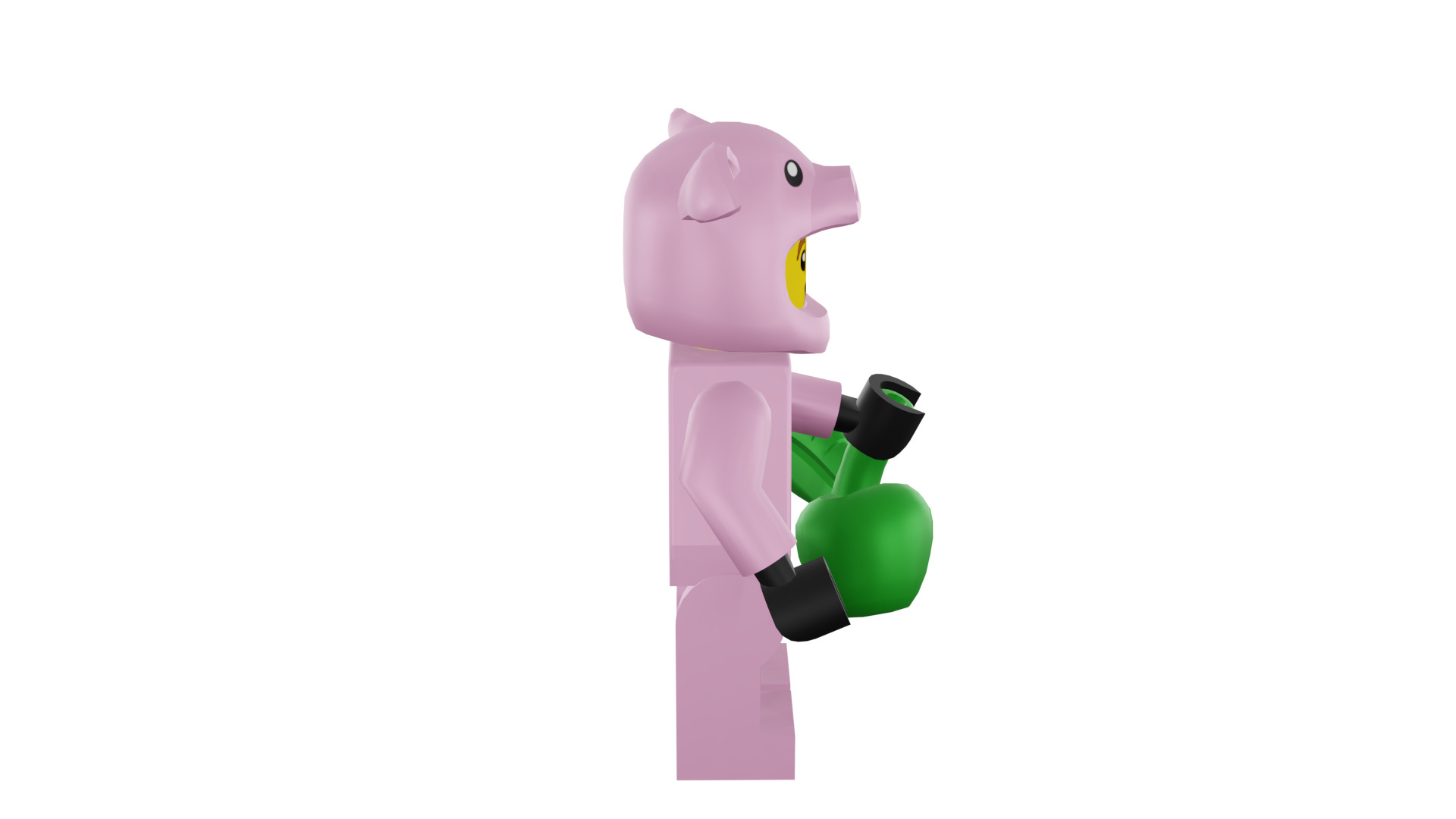 3D print minifigure - 71007-14 Piggy Guy 3D print model_12