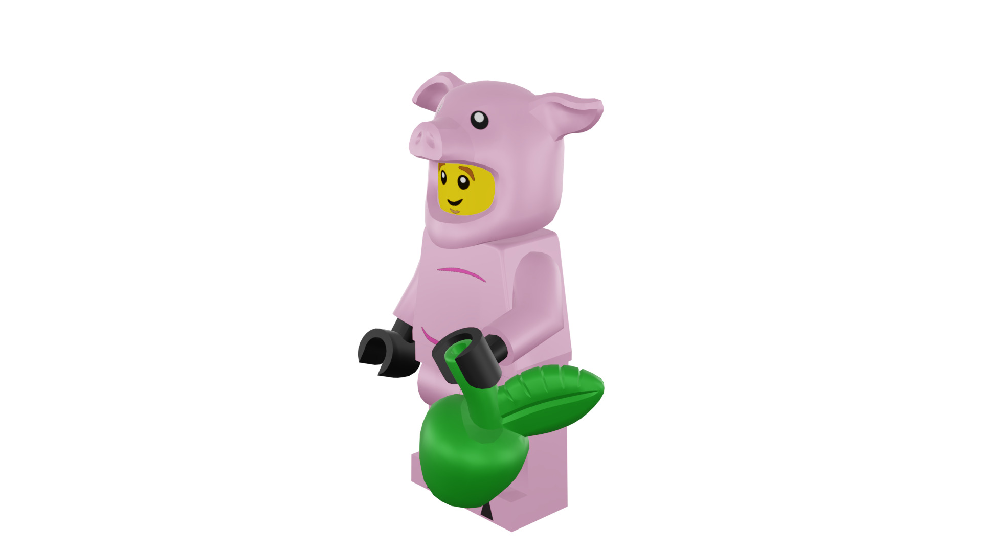 3D print minifigure - 71007-14 Piggy Guy 3D print model_41