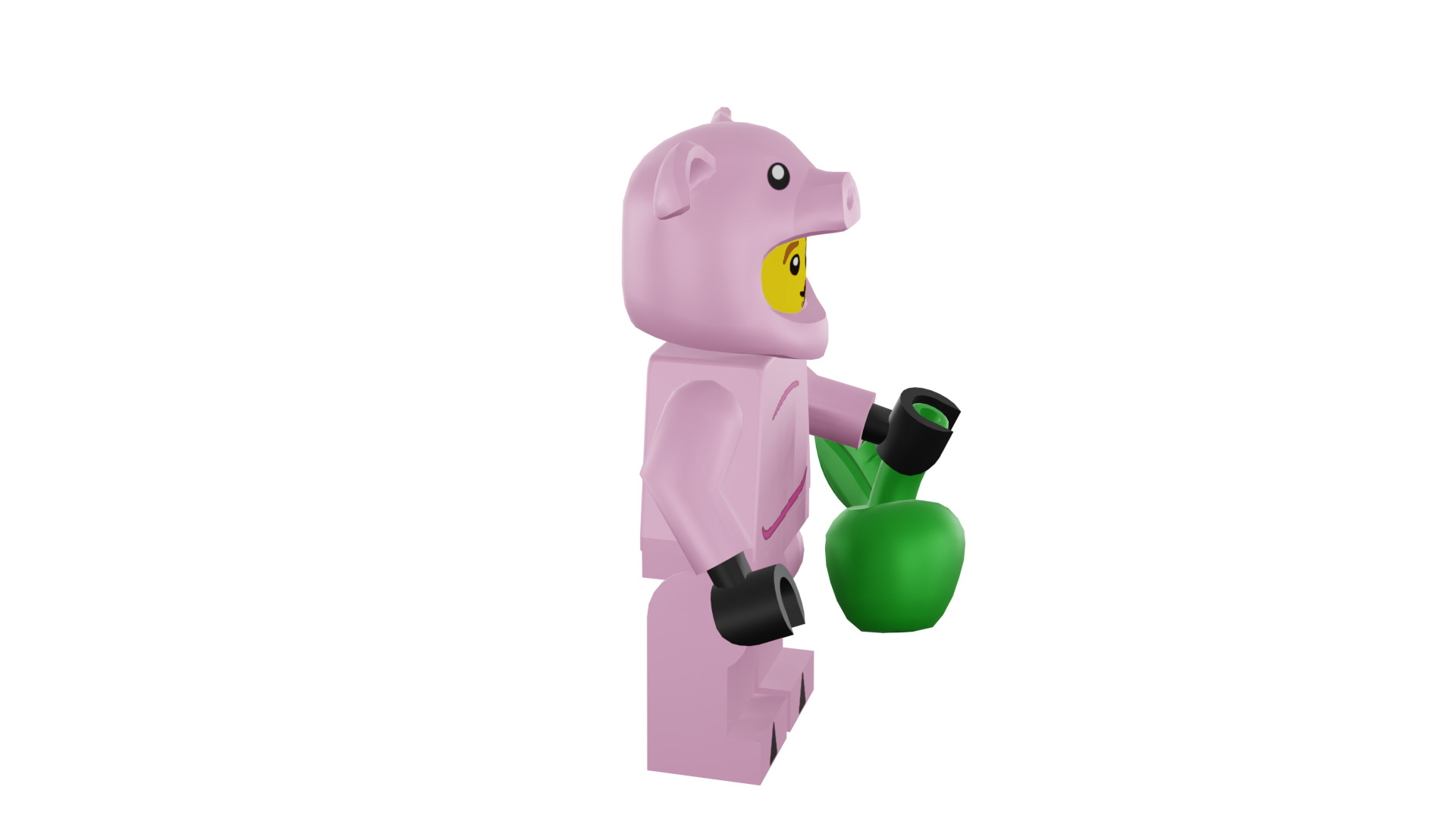 3D print minifigure - 71007-14 Piggy Guy 3D print model_11