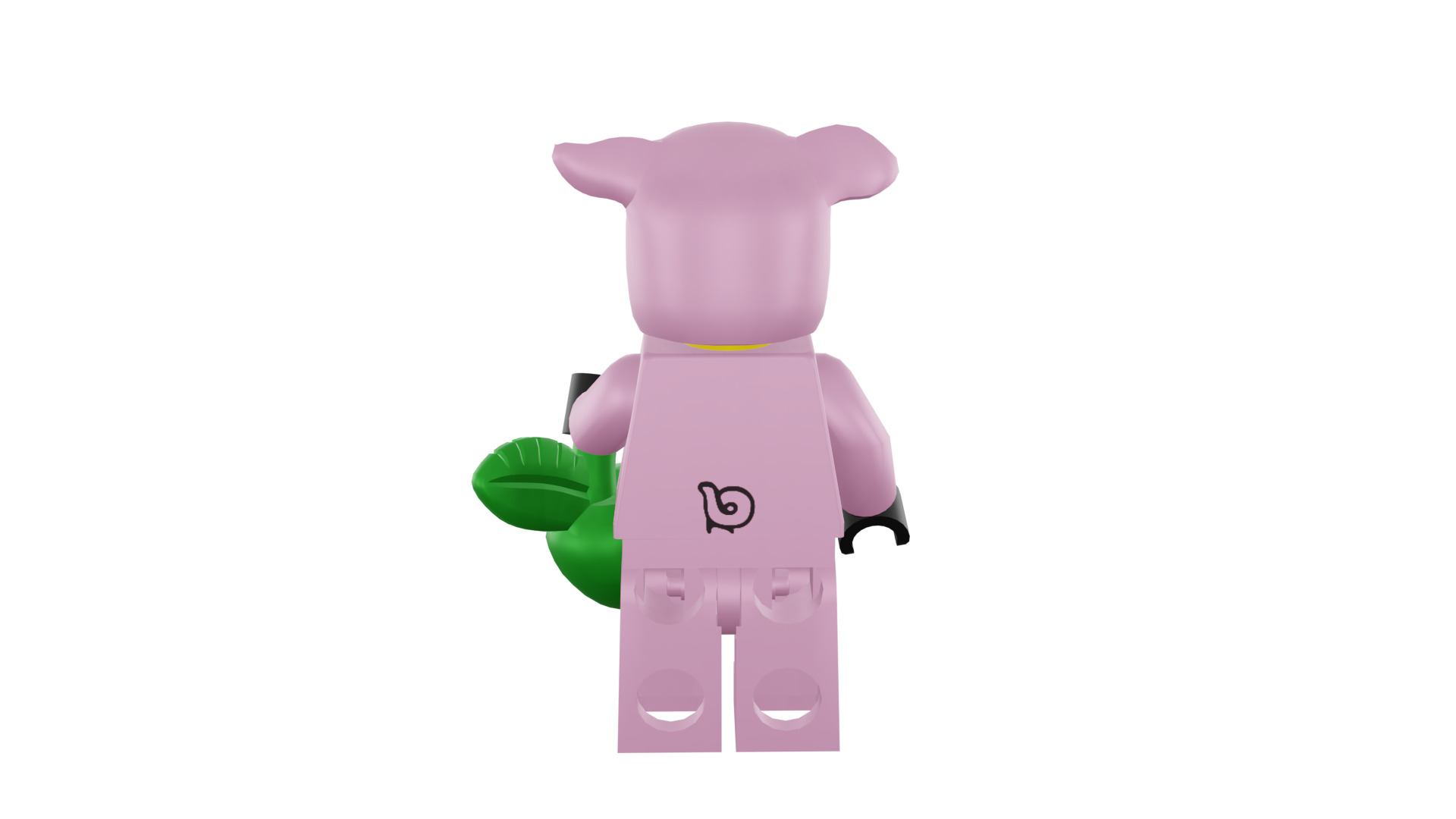 3D print minifigure - 71007-14 Piggy Guy 3D print model_26