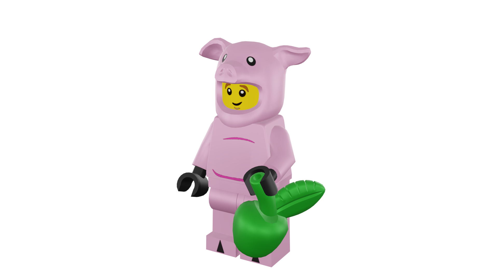 3D print minifigure - 71007-14 Piggy Guy 3D print model_33