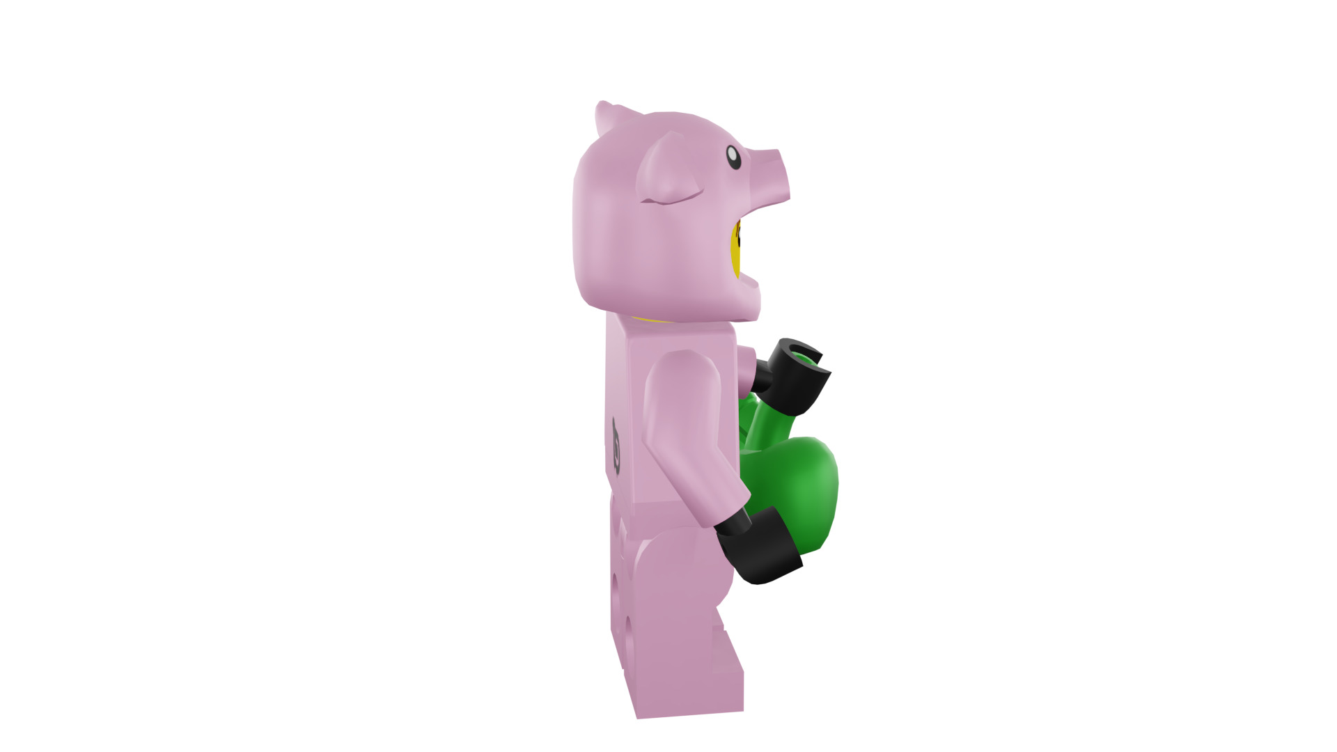 3D print minifigure - 71007-14 Piggy Guy 3D print model_13