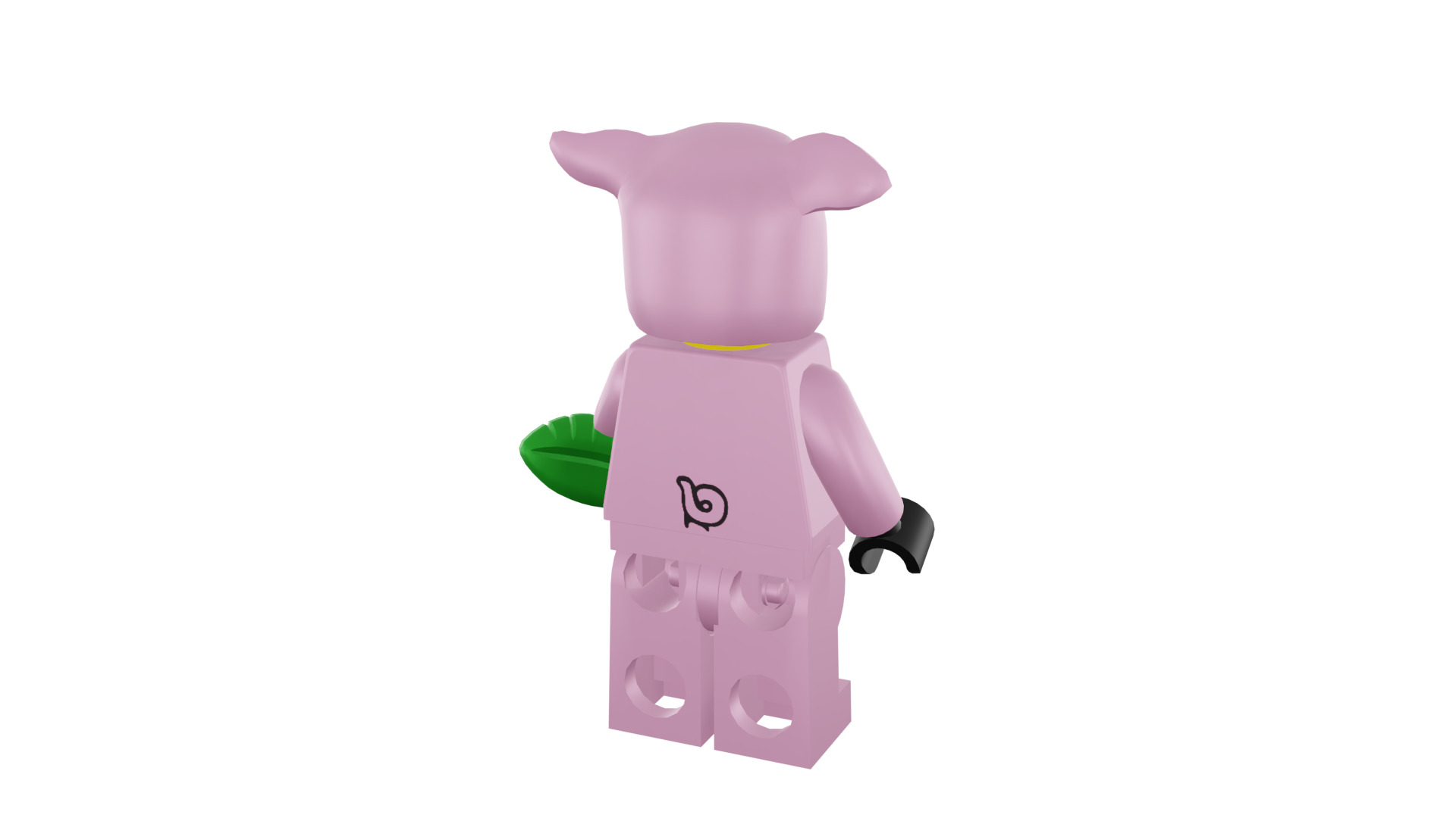 3D print minifigure - 71007-14 Piggy Guy 3D print model_23