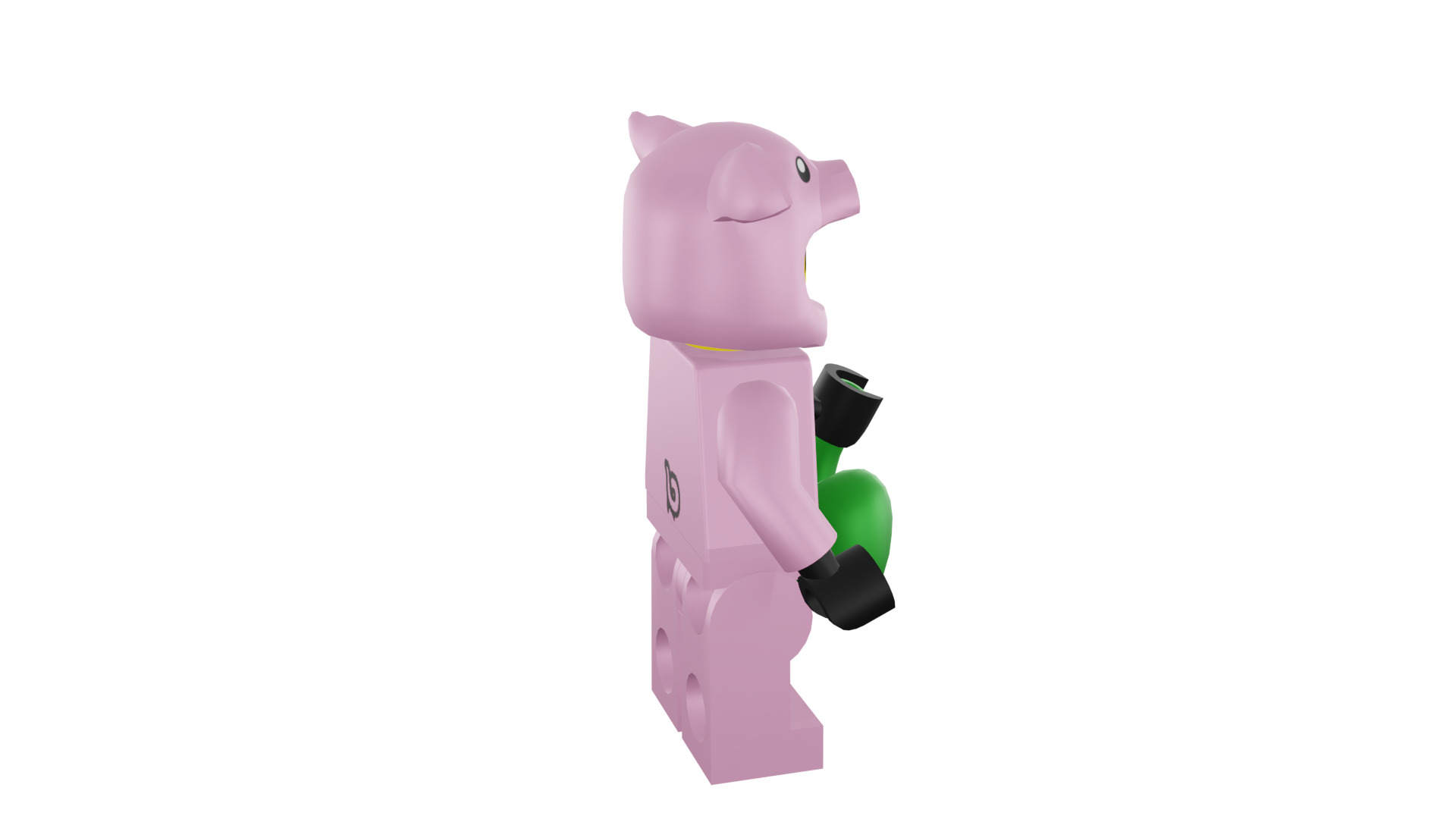 3D print minifigure - 71007-14 Piggy Guy 3D print model_18
