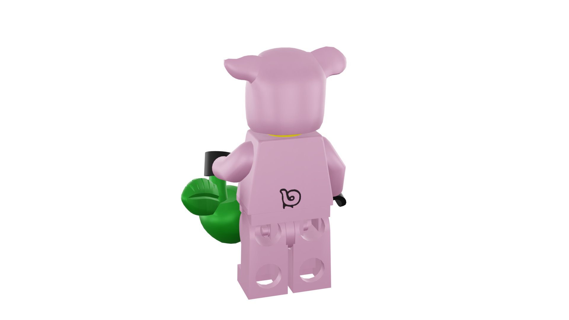 3D print minifigure - 71007-14 Piggy Guy 3D print model_32