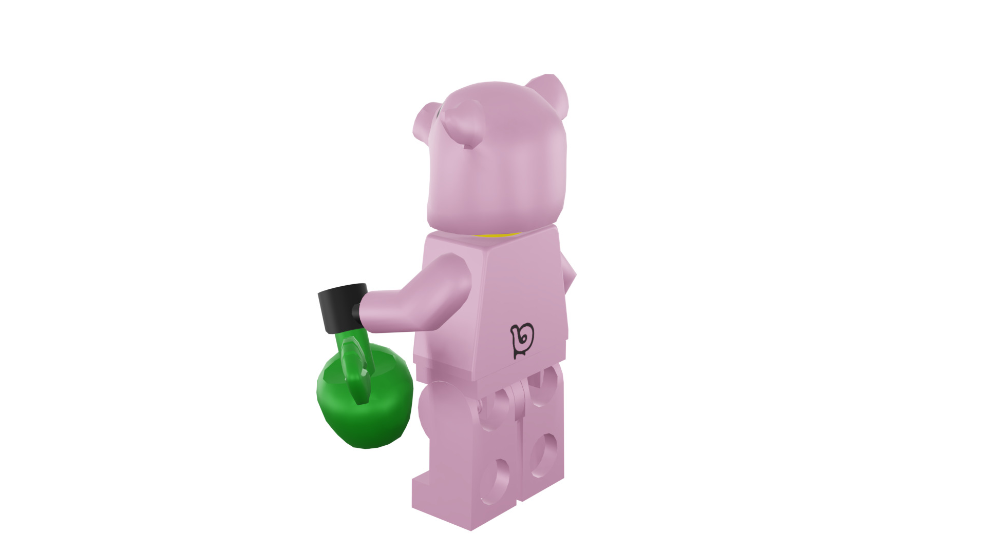 3D print minifigure - 71007-14 Piggy Guy 3D print model_45