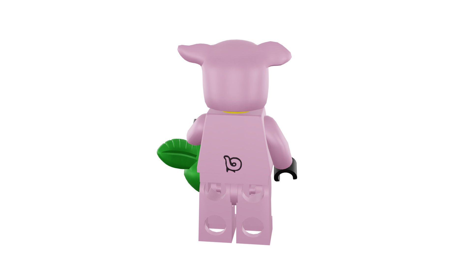 3D print minifigure - 71007-14 Piggy Guy 3D print model_27