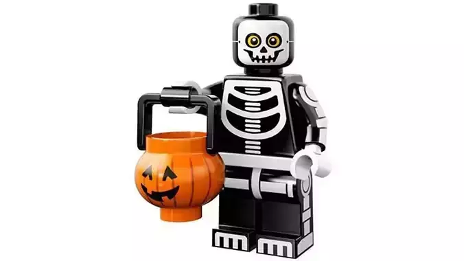 3D print minifigure - 71010-11 Skeleton Guy