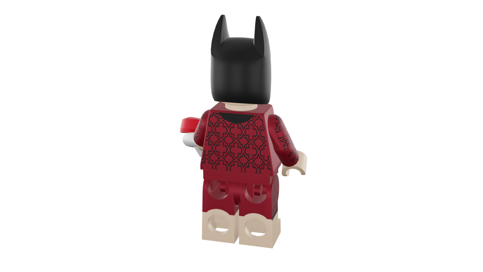 3D print minifigure - 71017-1 Lobster-Lovin Batman 3D print model_29