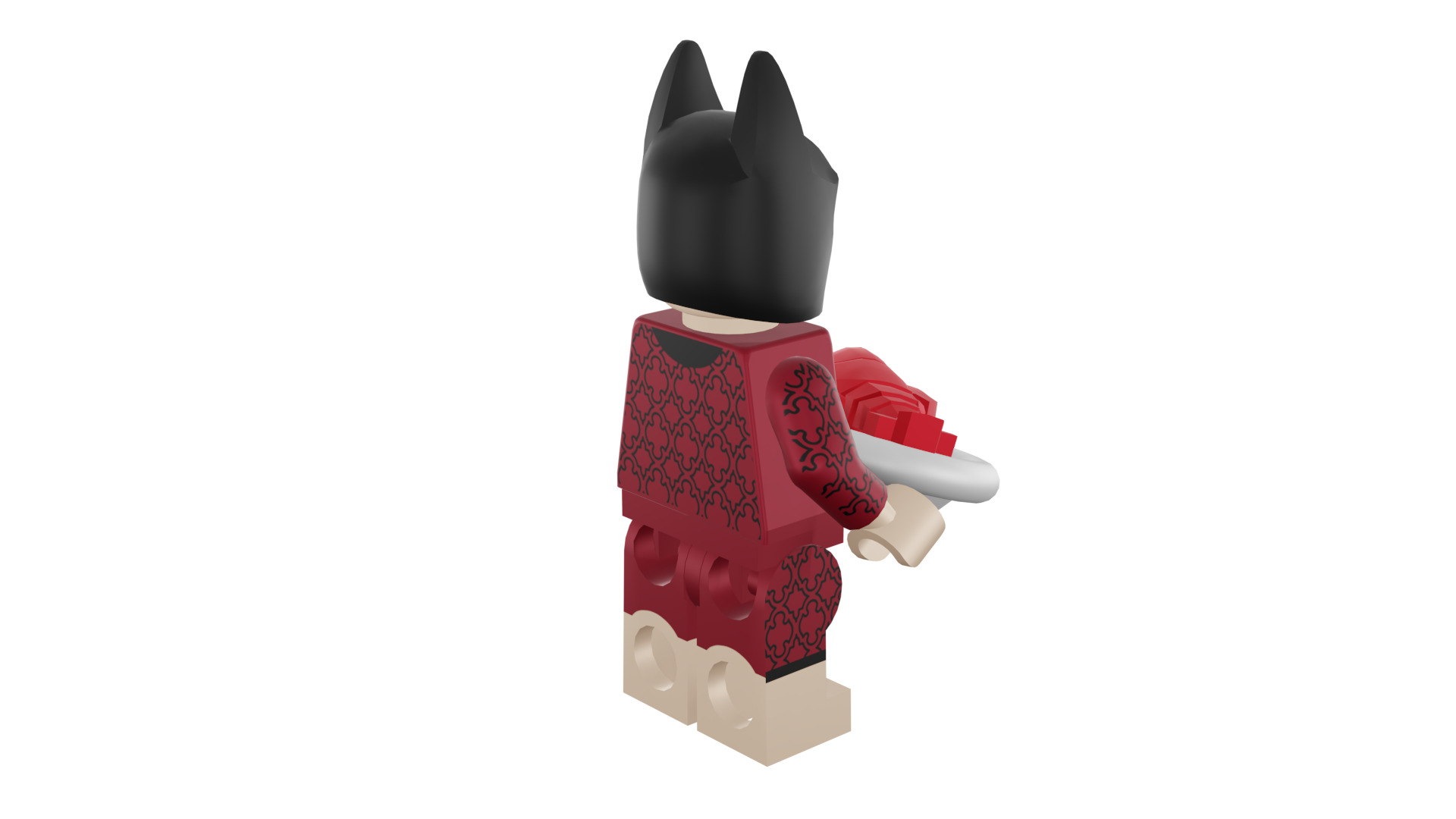 3D print minifigure - 71017-1 Lobster-Lovin Batman 3D print model_25