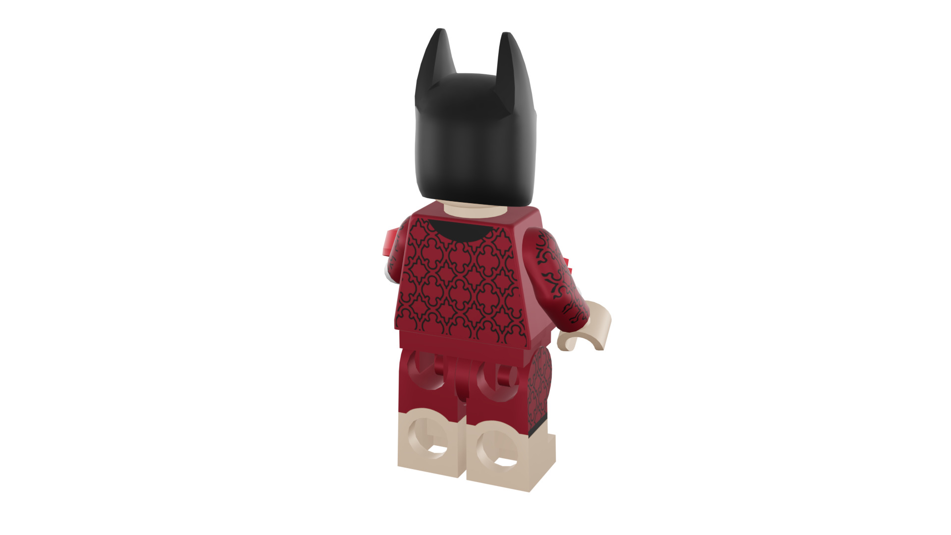 3D print minifigure - 71017-1 Lobster-Lovin Batman 3D print model_28