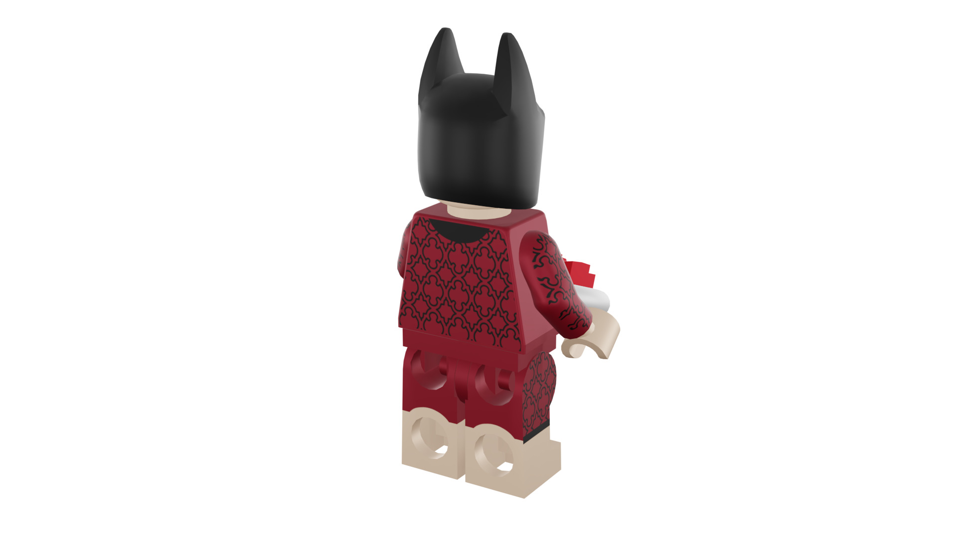 3D print minifigure - 71017-1 Lobster-Lovin Batman 3D print model_27