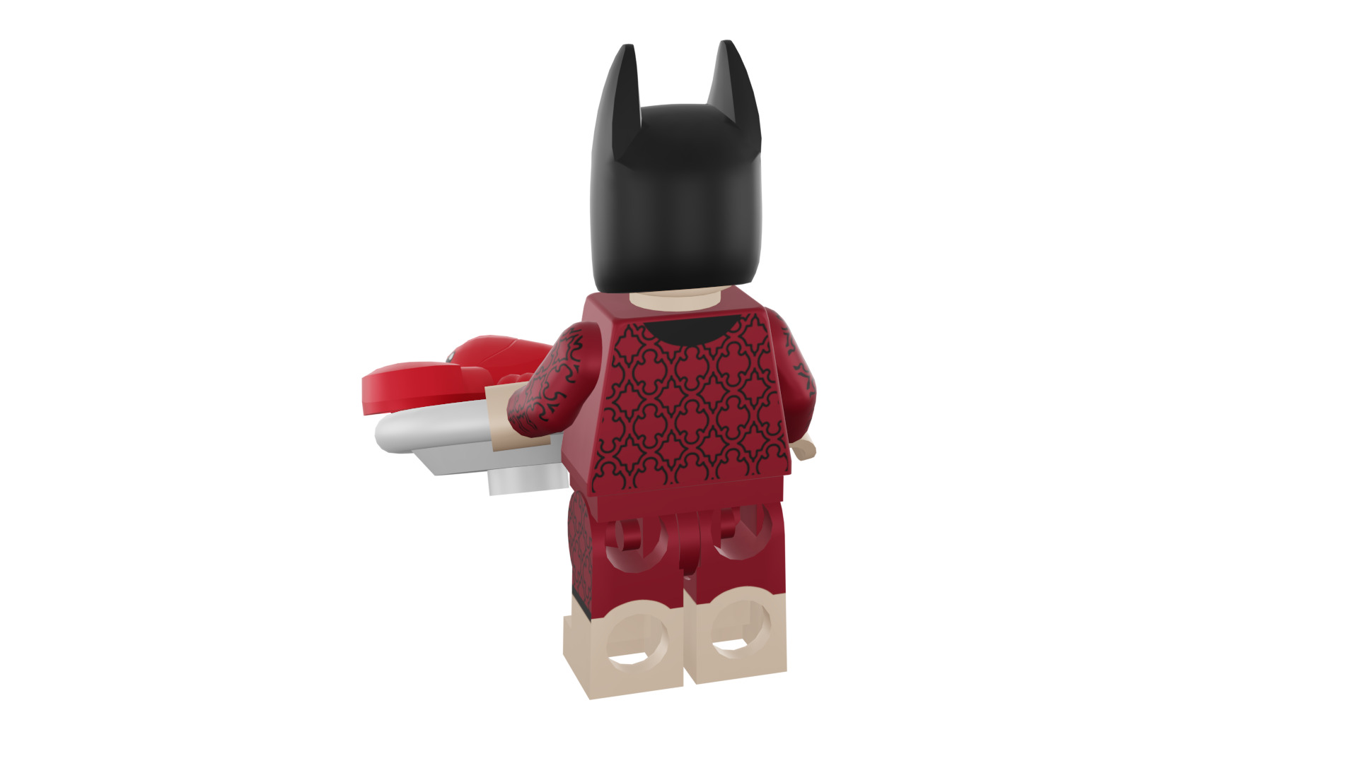 3D print minifigure - 71017-1 Lobster-Lovin Batman 3D print model_33
