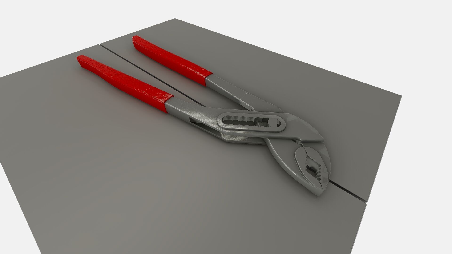 Professional Pipe Wrench 3D Model FREE Download High-Quality Free low-poly 3D model_3