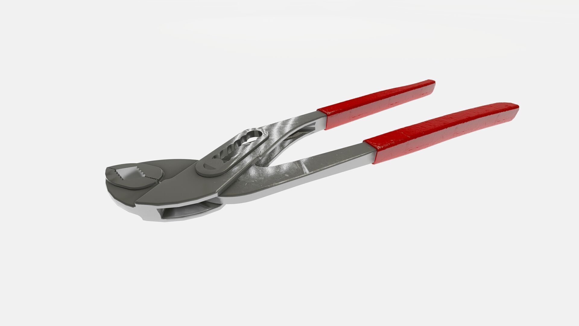 Professional Pipe Wrench 3D Model FREE Download High-Quality Free low-poly 3D model_7