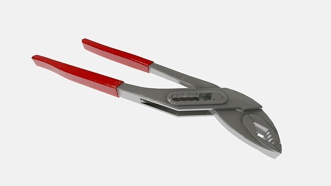Professional Pipe Wrench 3D Model FREE Download High-Quality Free low-poly 3D model