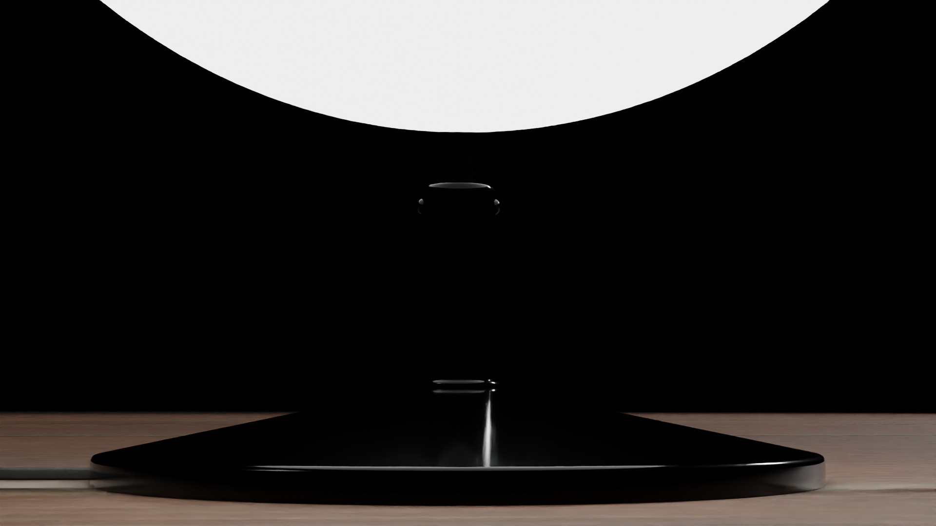 Futuristic Lamp  Low-poly 3D model_6