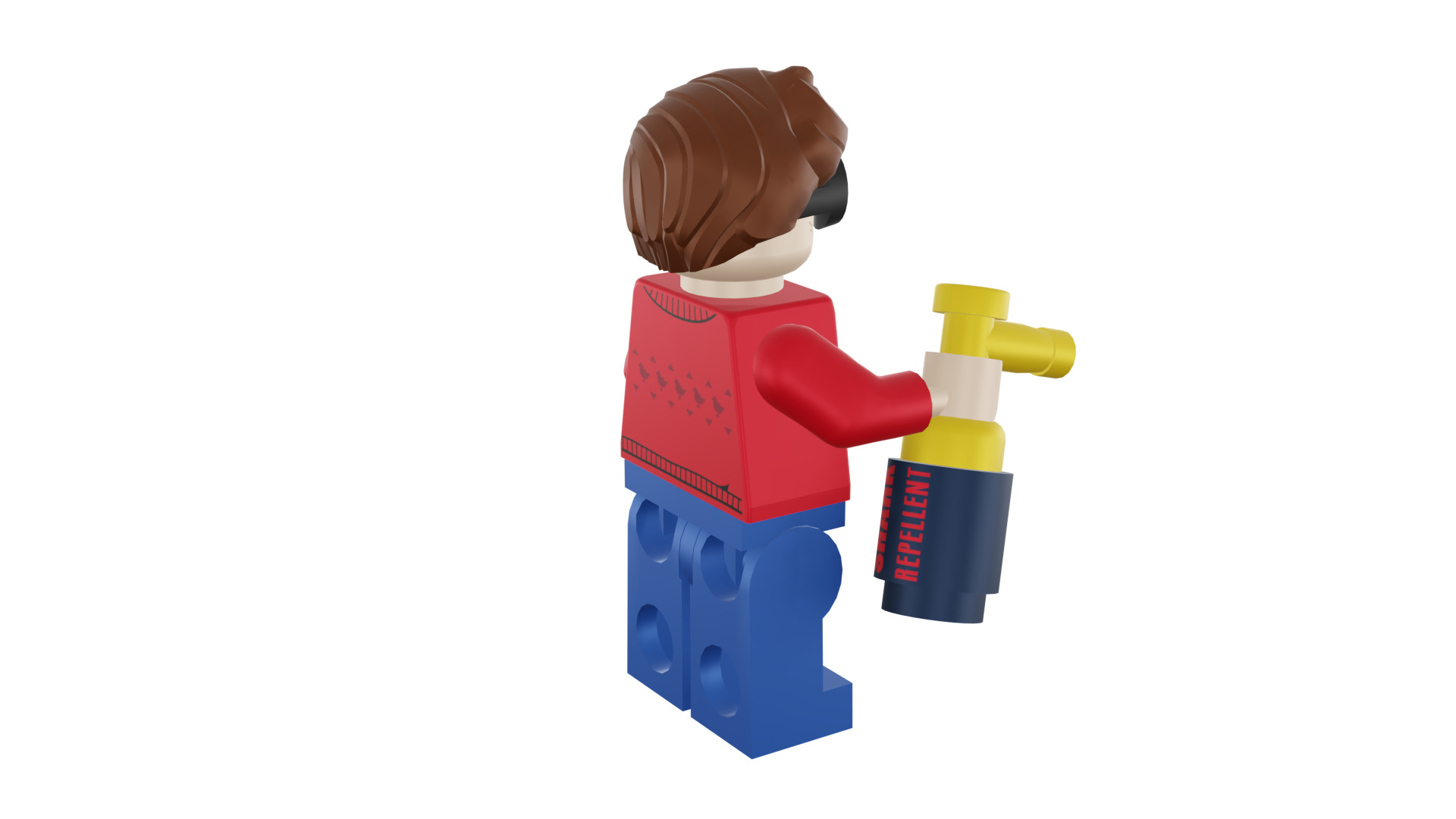 3D print minifigure - 71017-9 Dick Grayson 3D print model_22