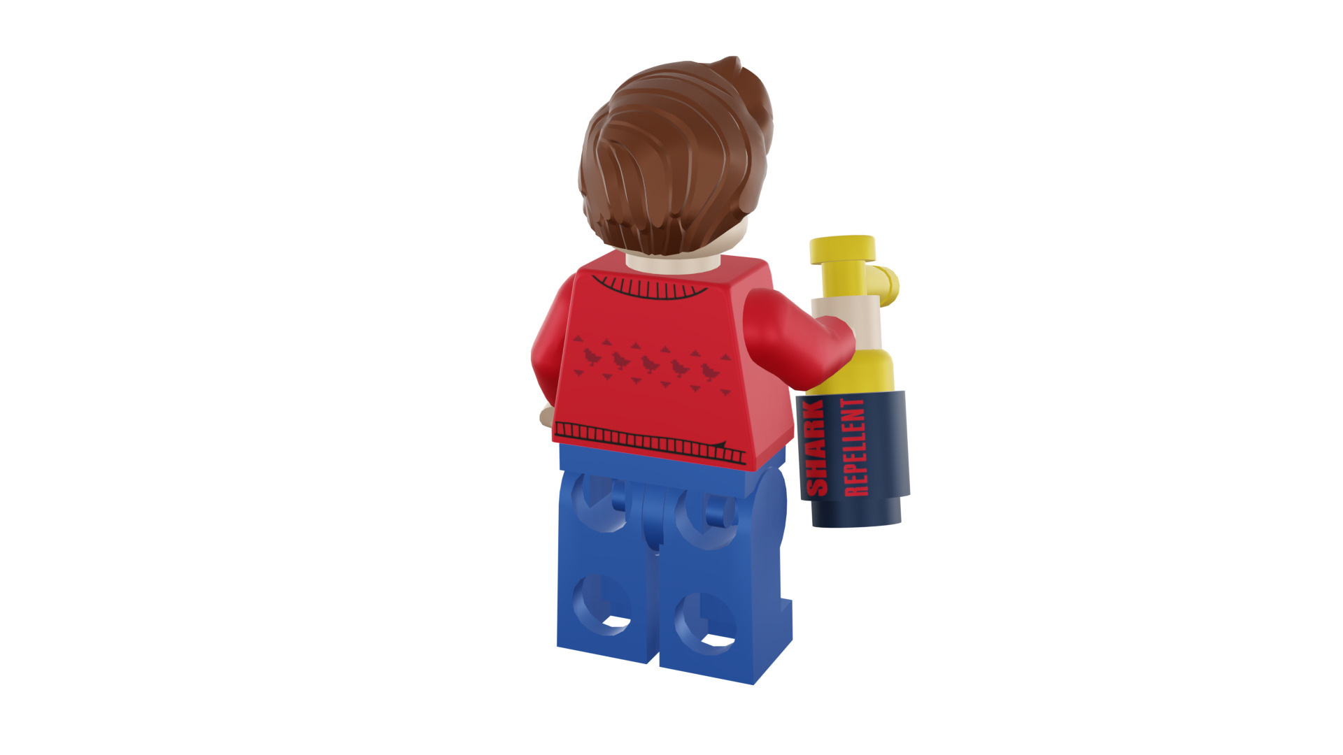 3D print minifigure - 71017-9 Dick Grayson 3D print model_26