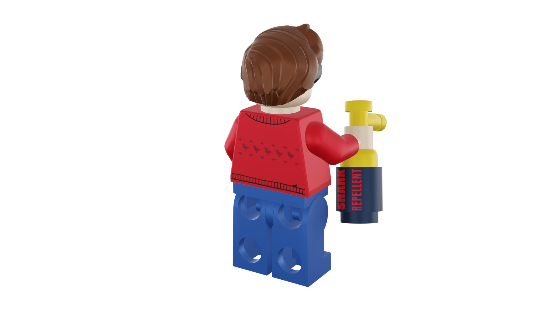 3D print minifigure - 71017-9 Dick Grayson 3D print model_25