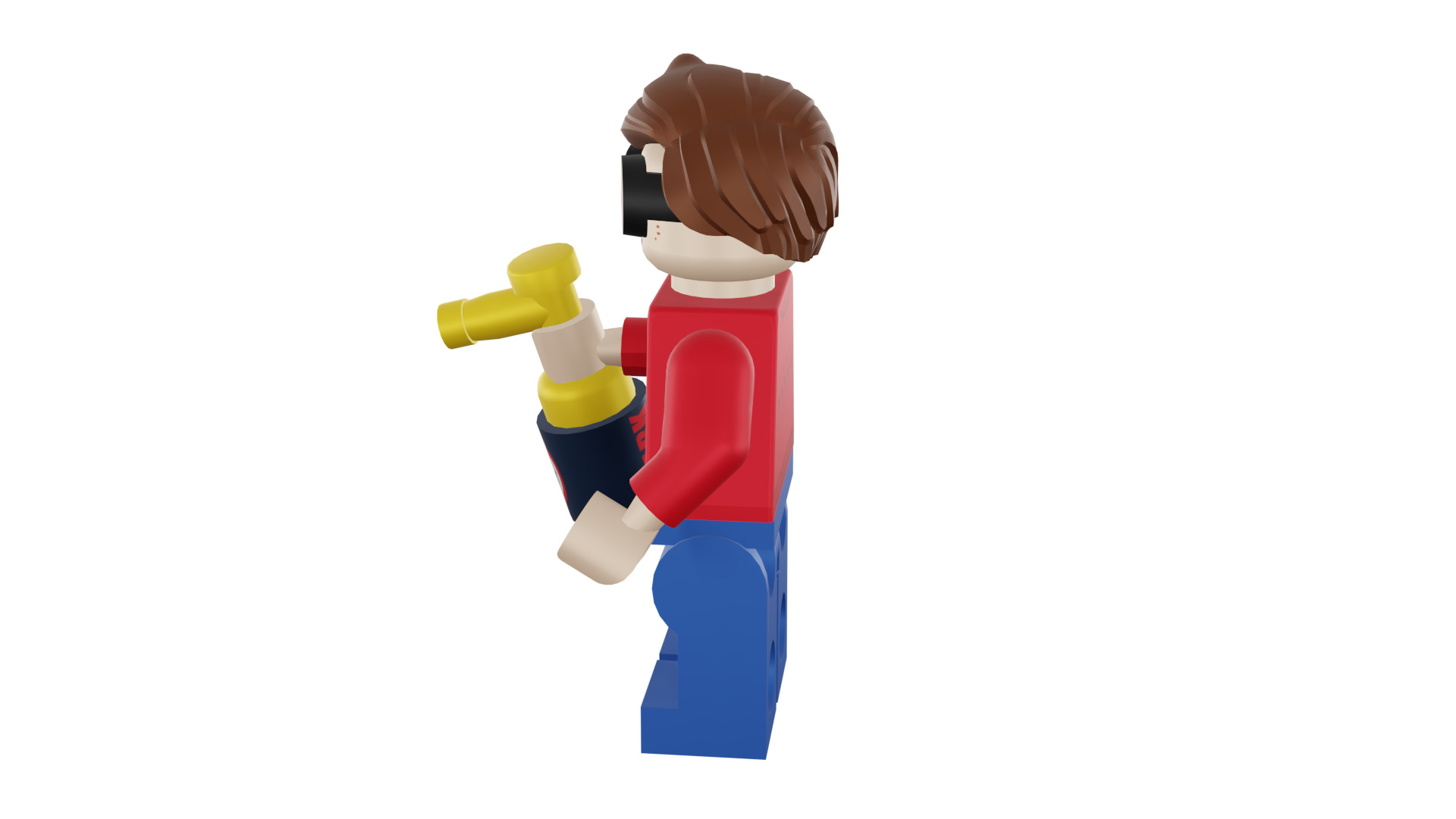 3D print minifigure - 71017-9 Dick Grayson 3D print model_39
