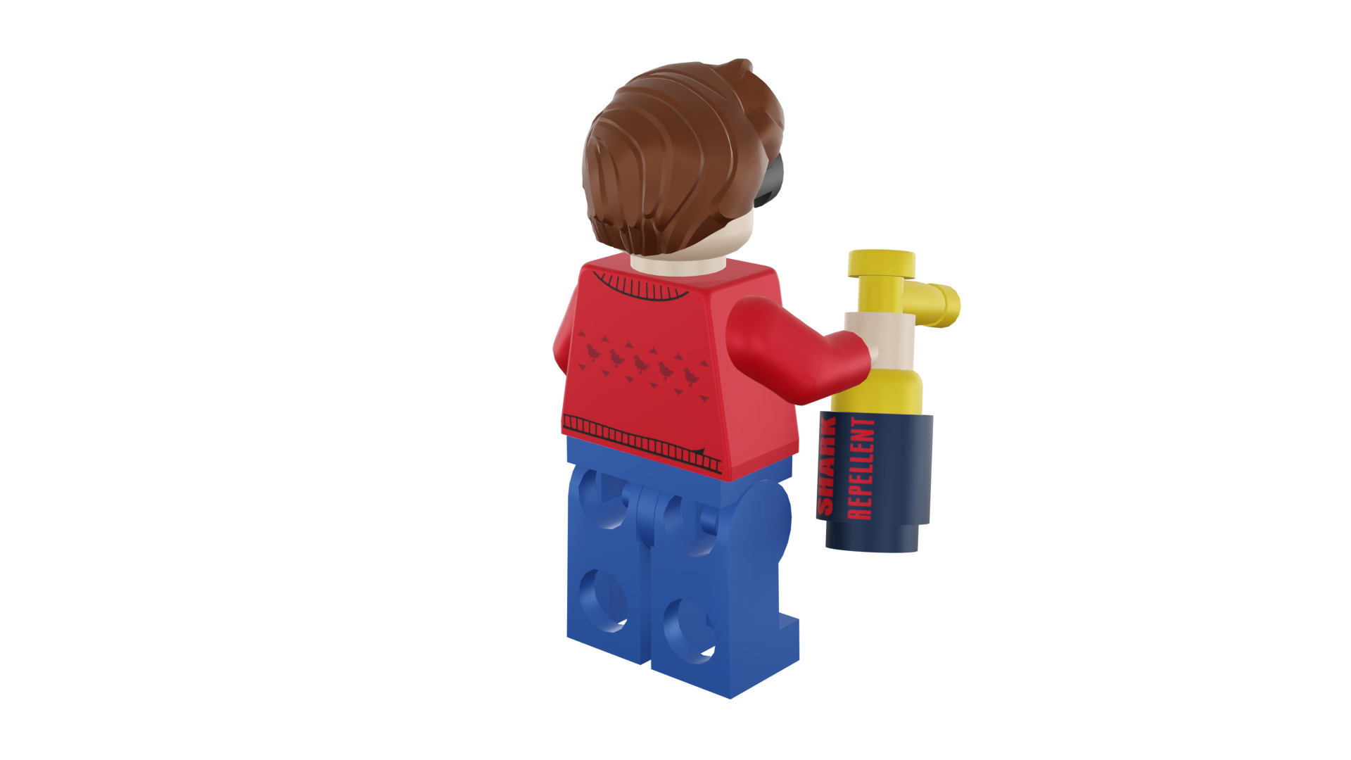 3D print minifigure - 71017-9 Dick Grayson 3D print model_24