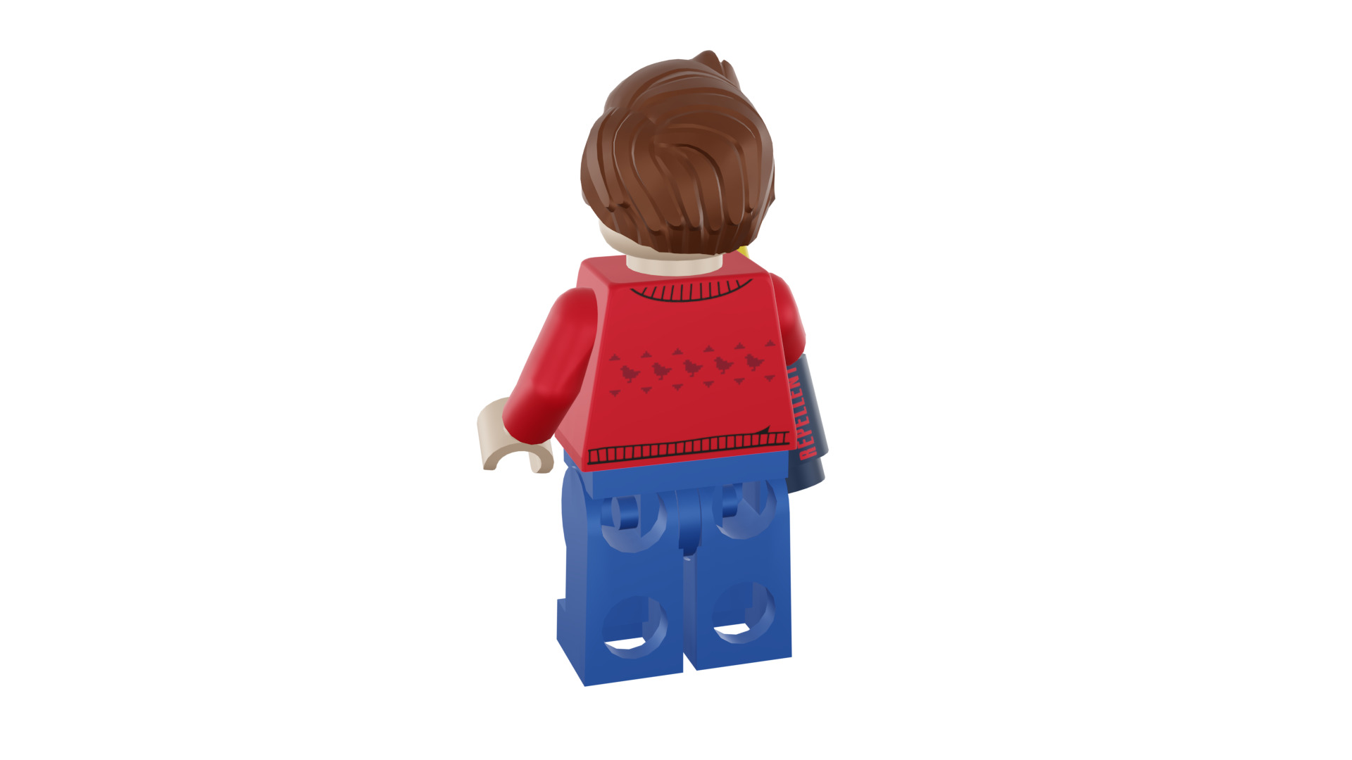 3D print minifigure - 71017-9 Dick Grayson 3D print model_31