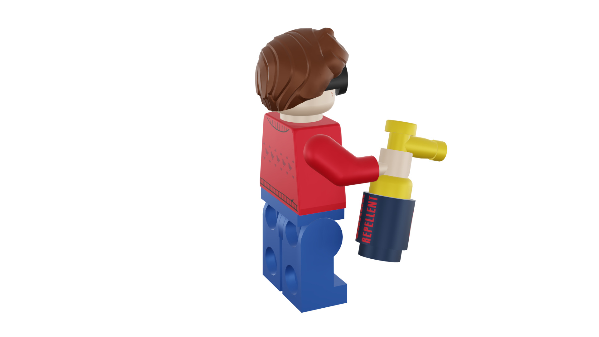 3D print minifigure - 71017-9 Dick Grayson 3D print model_21