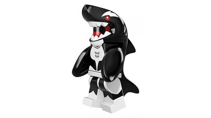 3D print minifigure - 71017-14 Orca 3D print model