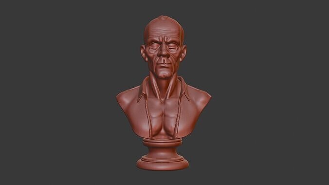 Raze Head Bust 3D STL Printable - 3D Model STL 3D print model 3D print model