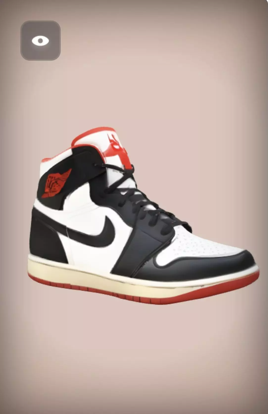 A single athletic sneaker shoe 3D print model_0