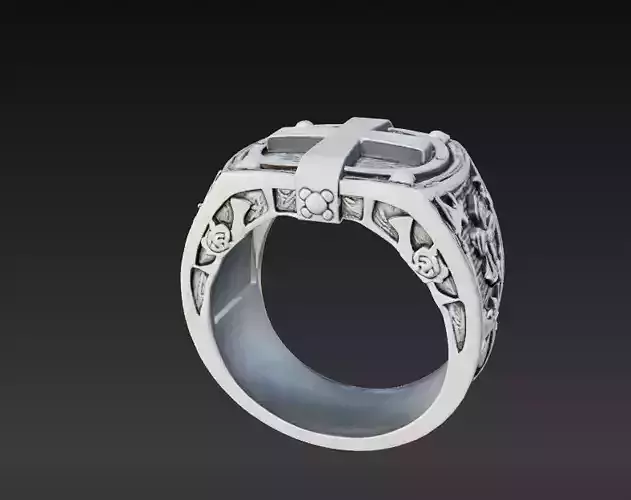 Mens Ring Set 3 STL Files 
