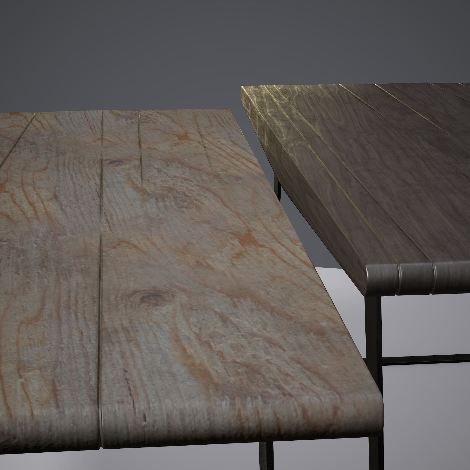 Table ar vr optimized Low-poly 3D model_7