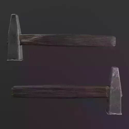 Hammer  PBR Game-Ready Model