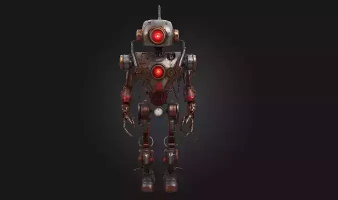 Guardian Automaton  Silent Watcher of the Ancient Machine Age