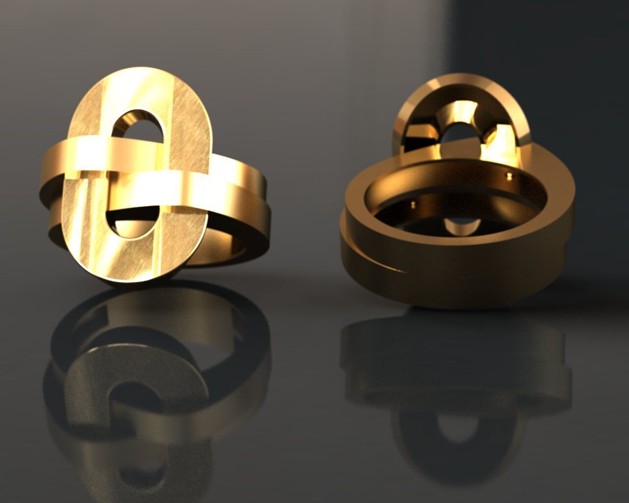 Redesigned boucheron dechaine ring 3D print model_6